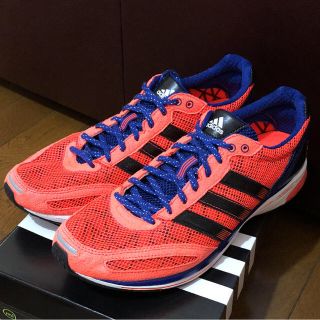 アディダス(adidas)のadizero Japan2 中古 & Tempo boost 新品 2足セット(シューズ)