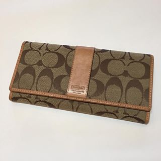 コーチ(COACH)の【sora様専用】コーチ シグネチャー 長財布(財布)