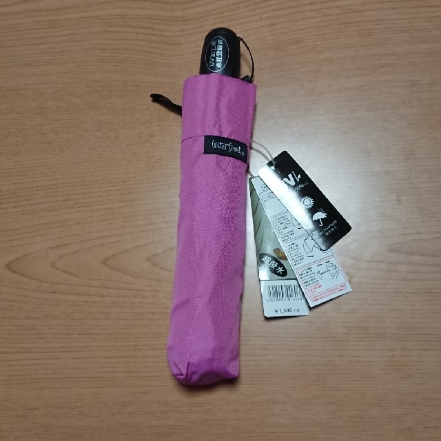 自動開閉 晴雨兼用折り畳み傘(ピンク) レディースのファッション小物(傘)の商品写真