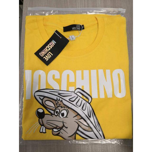 MOSCHINO(モスキーノ)のLOVE MOSCHINO Tシャツ ネズミ ロゴ 可愛い プリント XL レディースのトップス(Tシャツ(半袖/袖なし))の商品写真