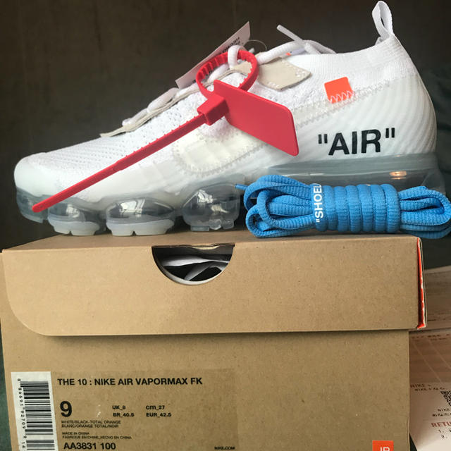 25%OFF NIKE - 27cm OFF WHITE NIKE VAPOR MAX THE 10 US9の通販 by empire81jp｜ナイキならラクマ 低価爆買い