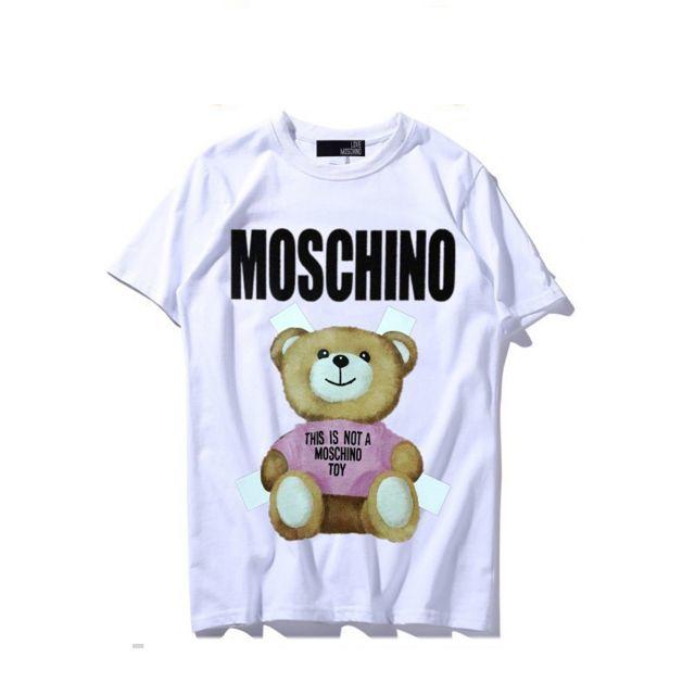 MOSCHINO(モスキーノ)のLOVE MOSCHINO ラブ モスキーノ Tシャツ カットソー ホワイトXL レディースのトップス(Tシャツ(半袖/袖なし))の商品写真