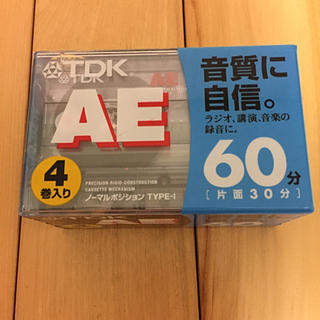 ティーディーケイ(TDK)のカセットテープ TDK AE(その他)
