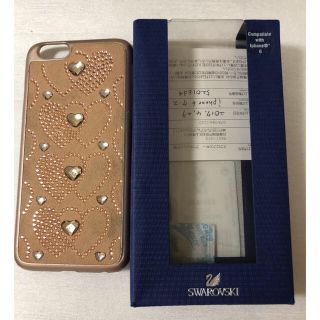 スワロフスキー(SWAROVSKI)のスワロフスキーのアイフォンケース(iPhoneケース)