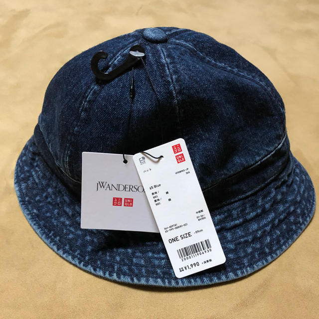 UNIQLO(ユニクロ)のユニクロ  バケットハット  デニム メンズの帽子(ハット)の商品写真