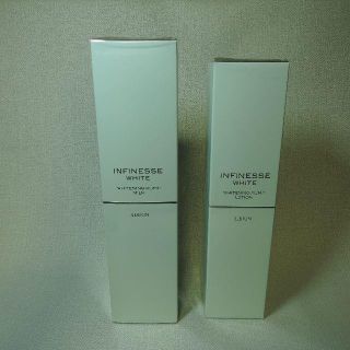 アルビオン(ALBION)の 【R☆様専用】再）アンフィネスホワイト ◆美白乳液＆美白化粧水(乳液/ミルク)