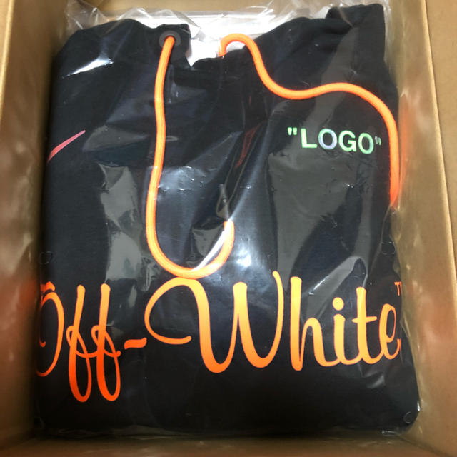 オンライン購入 Sサイズ  ナイキ オフホワイト パーカー off white