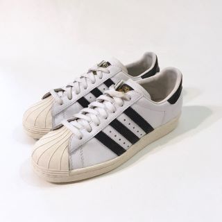 アディダス(adidas)の美品23 adidas SS80S アディダス スーパースター 80s T796(スニーカー)