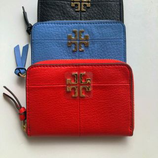 トリーバーチ(Tory Burch)のトリーバーチ コインケース オレンジ カードケース 名刺 ID キーリング 付き(コインケース)