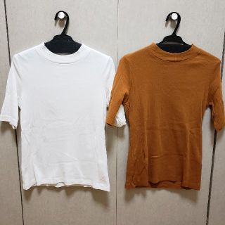 ユニクロ(UNIQLO)のユニクロ　リブT(Tシャツ(長袖/七分))