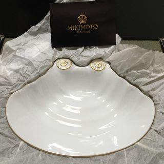 ミキモト(MIKIMOTO)のミキモト MIKIMOTO 貝殻 お皿 引き出物 新品(食器)