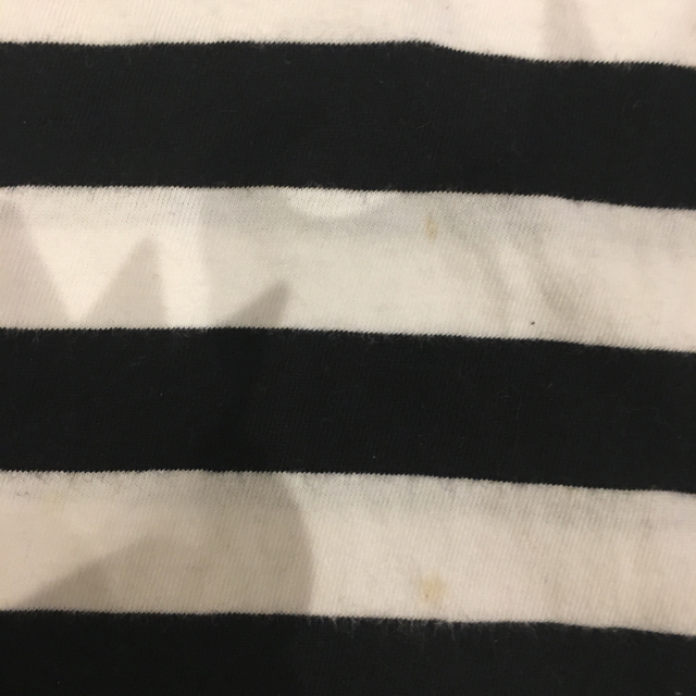 MUJI (無印良品)(ムジルシリョウヒン)のボーダーTシャツ レディースのトップス(Tシャツ(半袖/袖なし))の商品写真