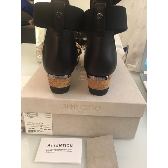 JIMMY CHOO(ジミーチュウ)のジミーチュウ 35  サンダル レディースの靴/シューズ(サンダル)の商品写真