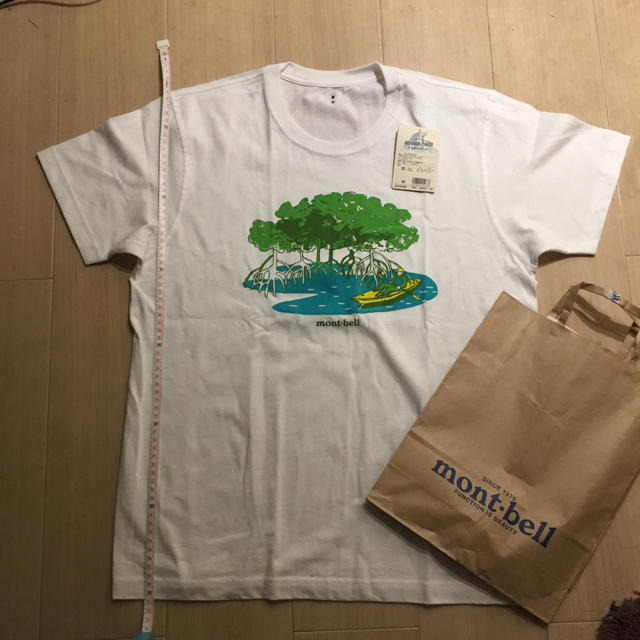 mont bell(モンベル)のモンベル Tシャツ Mサイズ メンズのトップス(Tシャツ/カットソー(半袖/袖なし))の商品写真