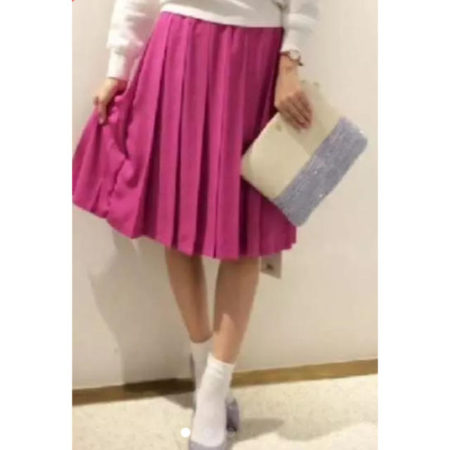 MINIMUM(ミニマム)のミニマム スカート MINIMUM ロングスカート プリーツスカート ピンク レディースのスカート(ロングスカート)の商品写真