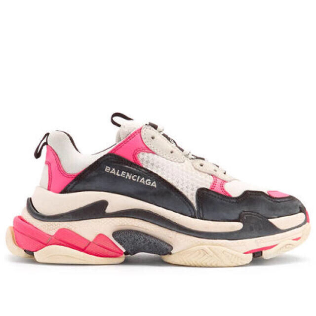 Balenciaga(バレンシアガ)のBALENCIAGA triples PINK トリプルs  希少 ピンク 36 レディースの靴/シューズ(スニーカー)の商品写真