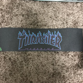 スラッシャー(THRASHER)のスケボー デッキテープ THRASHER 未使用折れあり(スケートボード)