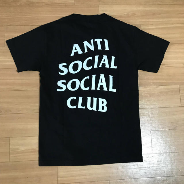 Supreme(シュプリーム)のanti social social club tee tシャツ s 黒 メンズのトップス(Tシャツ/カットソー(半袖/袖なし))の商品写真