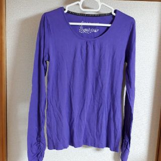 マジェスティックレゴン(MAJESTIC LEGON)のMAJESTIC LEGON パープルカットソー☆(カットソー(長袖/七分))