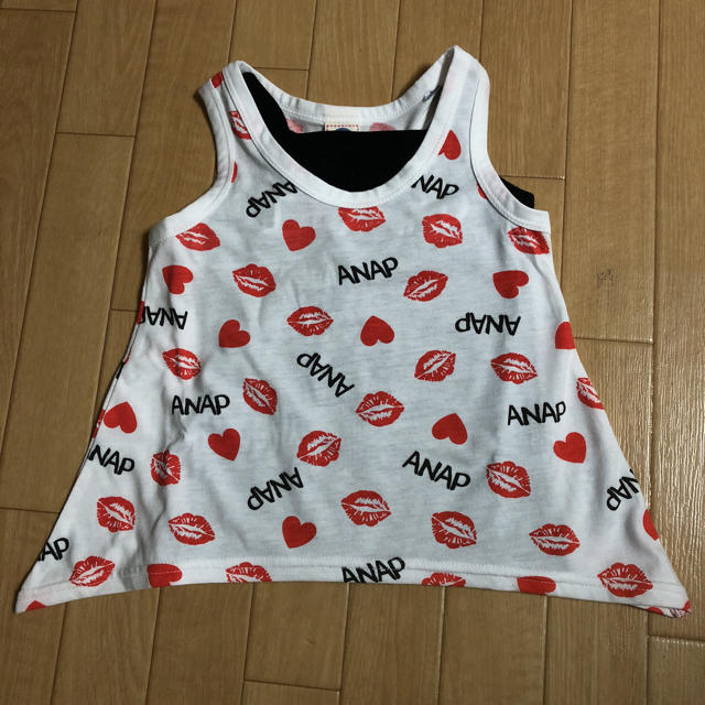 ANAP Kids(アナップキッズ)のアナップkidsキャミソール キッズ/ベビー/マタニティのキッズ服女の子用(90cm~)(Tシャツ/カットソー)の商品写真