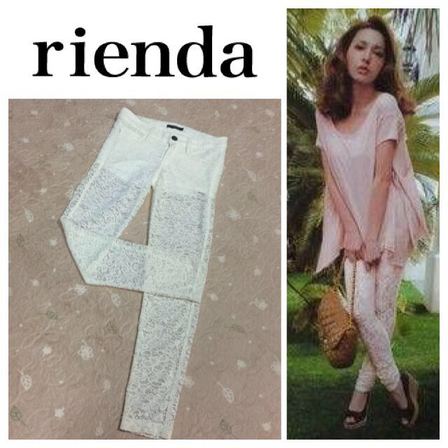 rienda(リエンダ)の新品★rienda★総レースパンツ レディースのパンツ(カジュアルパンツ)の商品写真