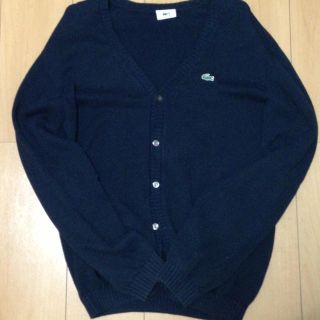 ラコステ(LACOSTE)のラコステ ニットカーデ(カーディガン)