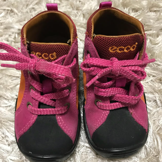 美品！ スニーカー ベビー ecco エコー 12.5 靴 キッズ/ベビー/マタニティのベビー靴/シューズ(~14cm)(スニーカー)の商品写真