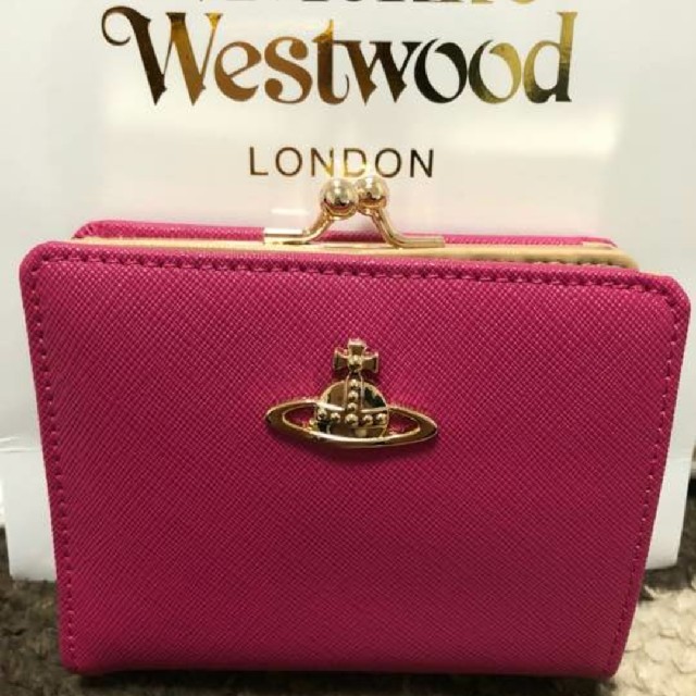 ピンク 新品 未使用 財布 ヴィヴィアンウエストウッド