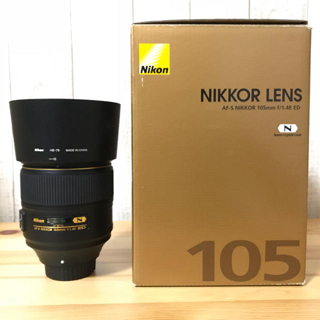 Nikon - AF-S  NIKKOR  105mm  f/1.4E  ED