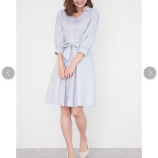 プロポーションボディドレッシング(PROPORTION BODY DRESSING)の【aya様専用】サッシュ シャツ ワンピース(ひざ丈ワンピース)