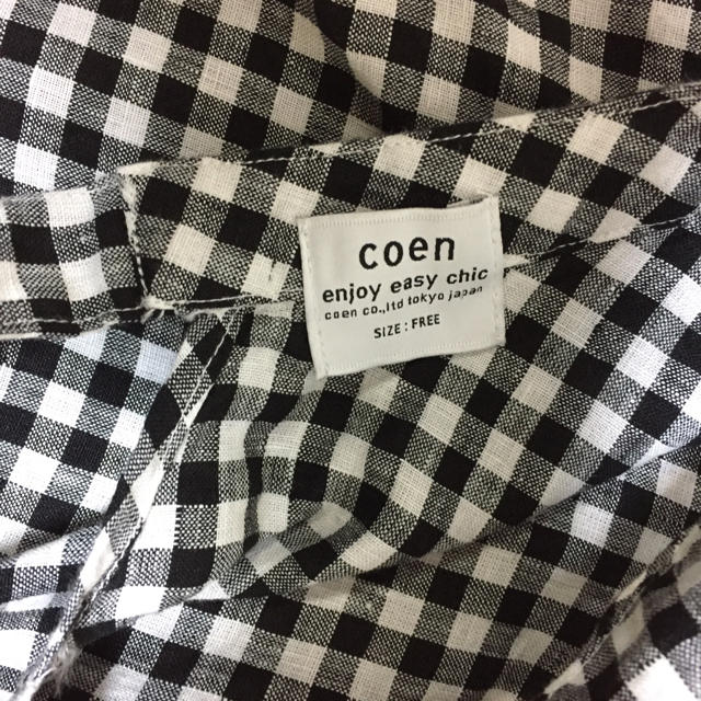 coen(コーエン)の【新品】COEN シャツ レディースのトップス(シャツ/ブラウス(半袖/袖なし))の商品写真