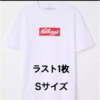 エイチアンドエム(H&M)の値下げ！【ラスト1枚】H&M テミン着用 Tシャツ Sサイズ新品未使用タグ付き(Tシャツ(半袖/袖なし))