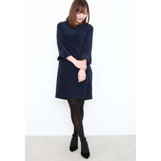 プロポーションボディドレッシング(PROPORTION BODY DRESSING)の【値下げ】PROPORTION BODY DRESSING バックレース ワンピ(ミニワンピース)