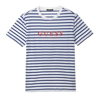 ゲス(GUESS)の新品未使用 GUESS 2018年新作 メンズ Tシャツ ブルーXL(Tシャツ/カットソー(半袖/袖なし))