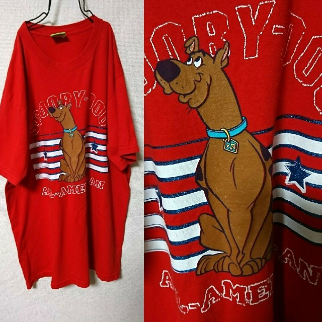 Santa Monica(サンタモニカ)の専用オールド古着 ビッグシルエットSCOOBY DOO プリント 半袖Tシャツ メンズのトップス(Tシャツ/カットソー(半袖/袖なし))の商品写真