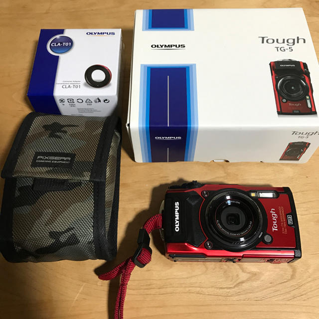 OLYMPUS オリンパス デジタルカメラ Tough TG-5 レッド 防水 OLYMPUS オリンパス デジタルカメラ Tough TG-5 レッド 防水