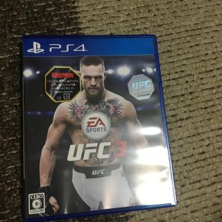 プレイステーション4(PlayStation4)のUFC3 初回特典付き(家庭用ゲームソフト)