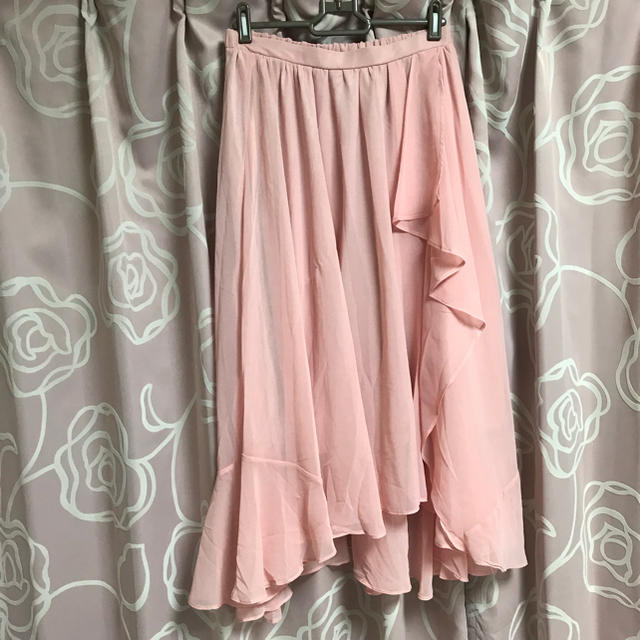 GRL(グレイル)のシフォンアシメヘムスカート レディースのスカート(ロングスカート)の商品写真