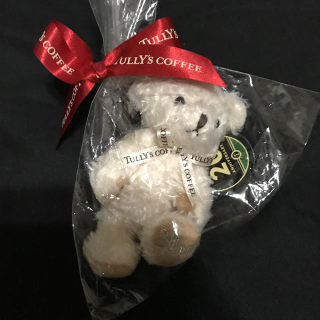 TULLY'S COFFEE(タリーズコーヒー)のTULLY'S  ベアフル 20th エンタメ/ホビーのおもちゃ/ぬいぐるみ(ぬいぐるみ)の商品写真