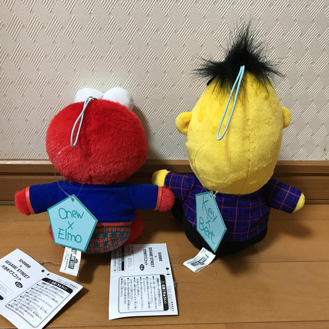 ELMO&BERT エンタメ/ホビーのおもちゃ/ぬいぐるみ(ぬいぐるみ)の商品写真