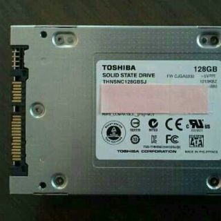 トウシバ(東芝)のTOSHIBA　東芝　SSD 128GB 中古(PCパーツ)