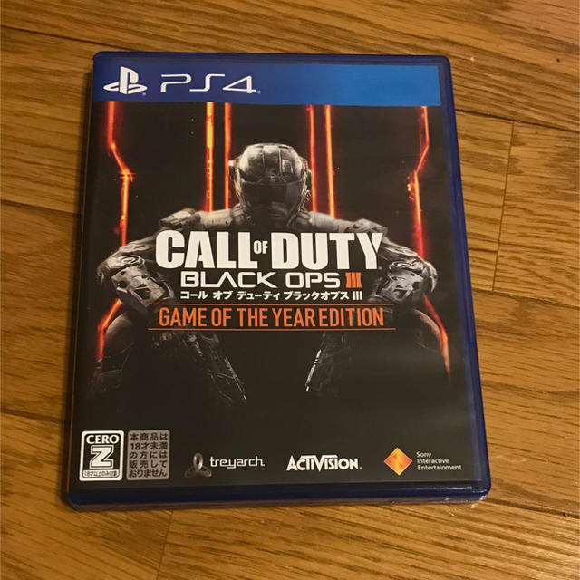 PlayStation4(プレイステーション4)のPS4 Call of Duty black ops 3 エンタメ/ホビーのゲームソフト/ゲーム機本体(家庭用ゲームソフト)の商品写真