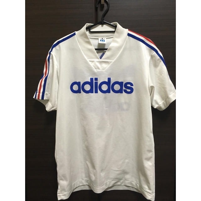 adidas(アディダス)の90"デサントadidas Vジャージ半袖 メンズのトップス(Tシャツ/カットソー(半袖/袖なし))の商品写真