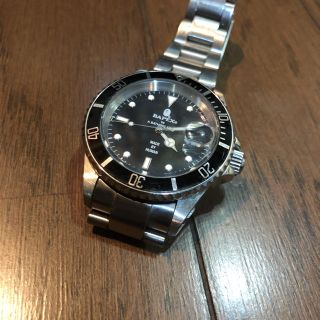 アベイシングエイプ(A BATHING APE)のBapex black (腕時計(アナログ))