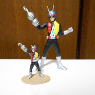 バンダイ(BANDAI)の仮面ライダーフィギュアバンダイＨＧシリーズ　ライダーマン＆ミニライダーマン付き(特撮)