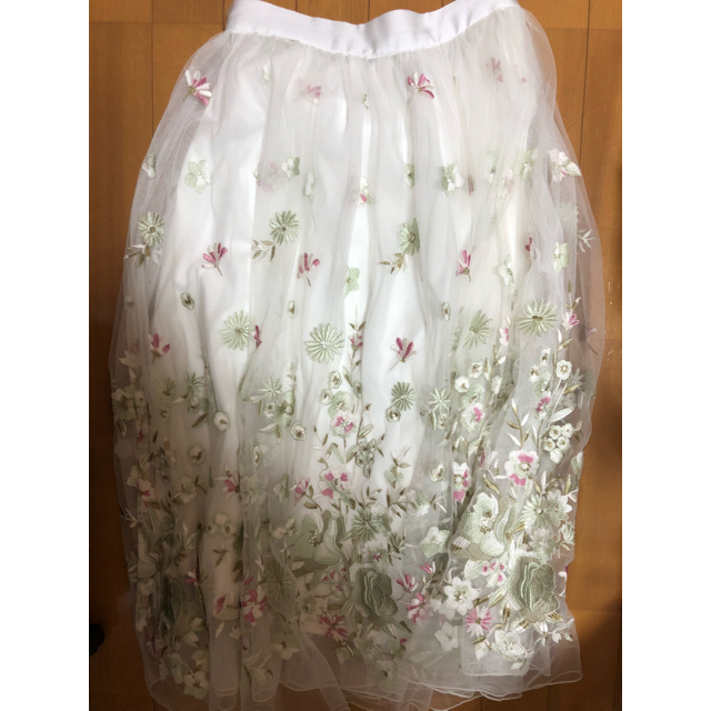 Lily Brown(リリーブラウン)の リリーブラウン チュールスカート レディースのスカート(ひざ丈スカート)の商品写真