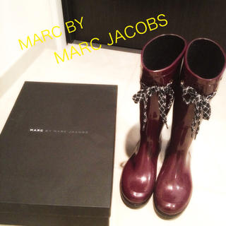 マークジェイコブス(MARC JACOBS)のマーク♡レインブーツ 新品(レインブーツ/長靴)