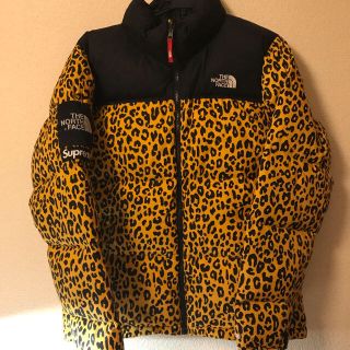 シュプリーム(Supreme)のsupreme leopardとベースボールセット(ダウンジャケット)