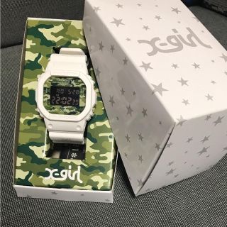 x-girl G-shock 迷彩柄　レア