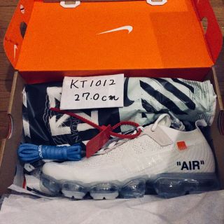 ナイキ(NIKE)のTHE 10：NIKE AIR VAPORMAX 27cm off-White(スニーカー)